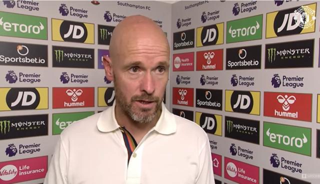 滕哈赫：我们吸取了教训 战胜利物浦提升全队自信